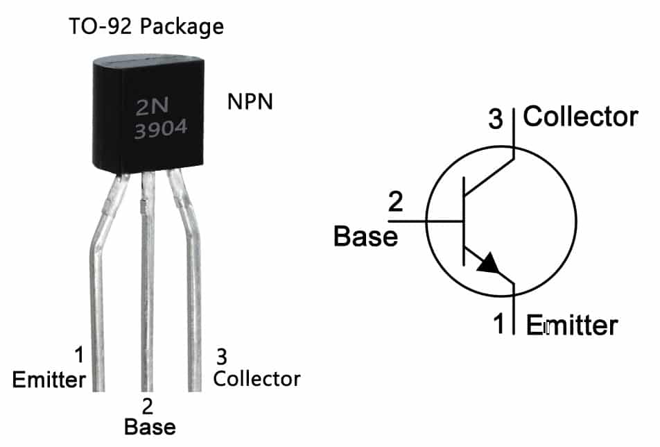 Transistors pinout