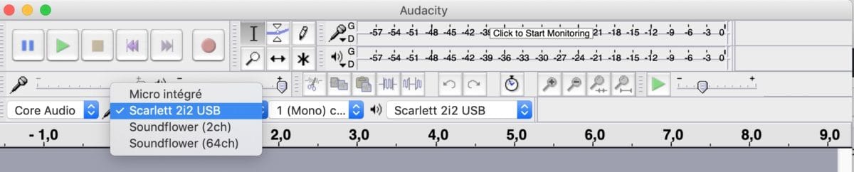 Sélection périphérique