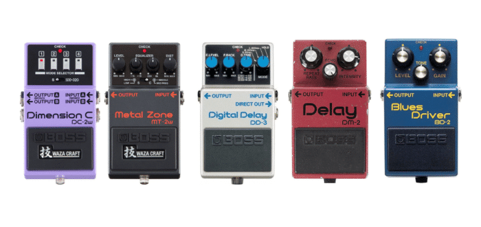 BOSS pedals