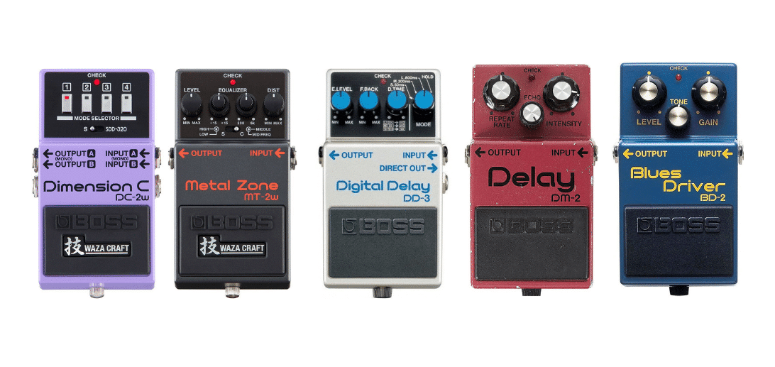 BOSS pedals
