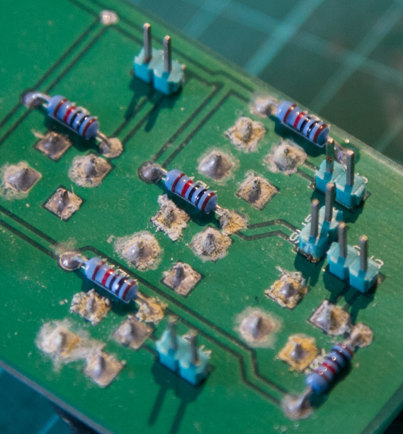 PCB oxydation