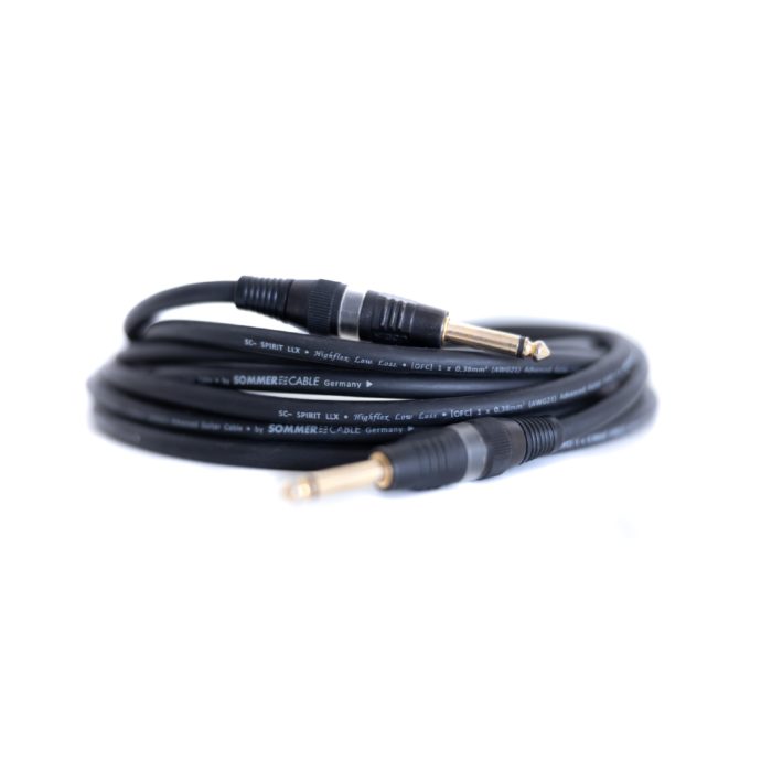 jack cable for your guitar 6m straight/straight | to come in and out from your pedalboard