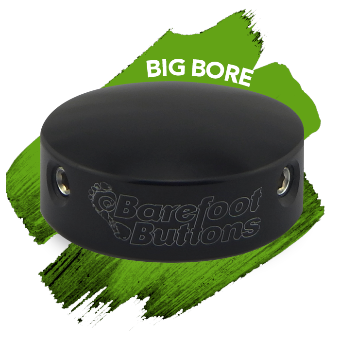barefoot buttons v1 big bore black