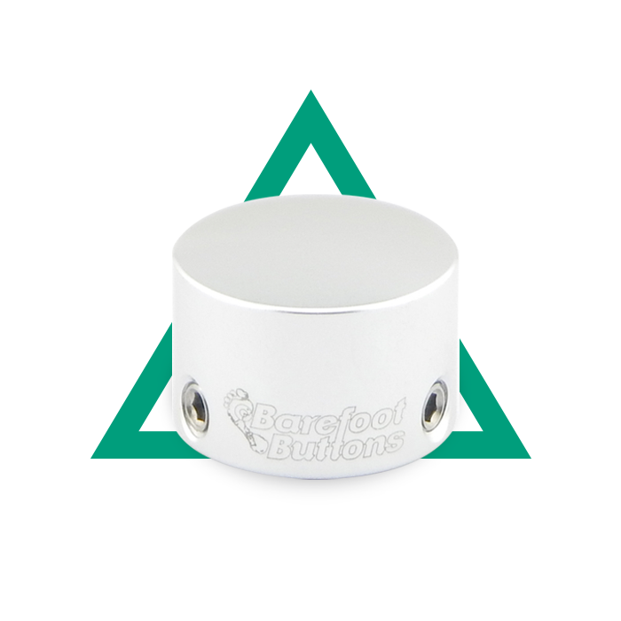 barefoot buttons v1 mini tallboy silver